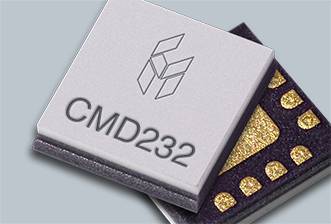 高增益寬帶寬2-9 GHz驅(qū)動(dòng)器放大器CMD232C3